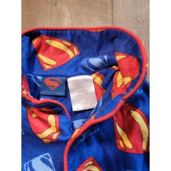 Youth Man of Steel Superman 3T pajama top - Picture 3 of 4